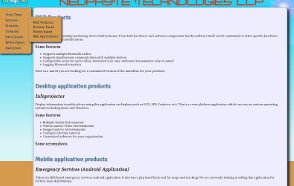Neophyte neoWeb webshot 3